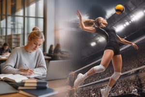 ontdek het inspirerende verhaal van anna debeer, van haar indrukwekkende universitaire prestaties tot haar succesvolle carrière als professioneel volleybalster.