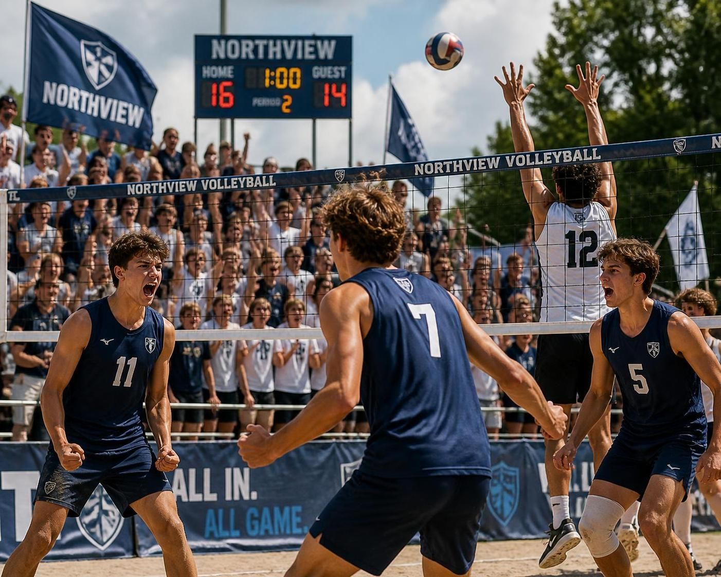 cowitch begeleidde whitehall jongensvolleybal moedig door tegenslagen en behaalde tegelijkertijd vele overwinningen.