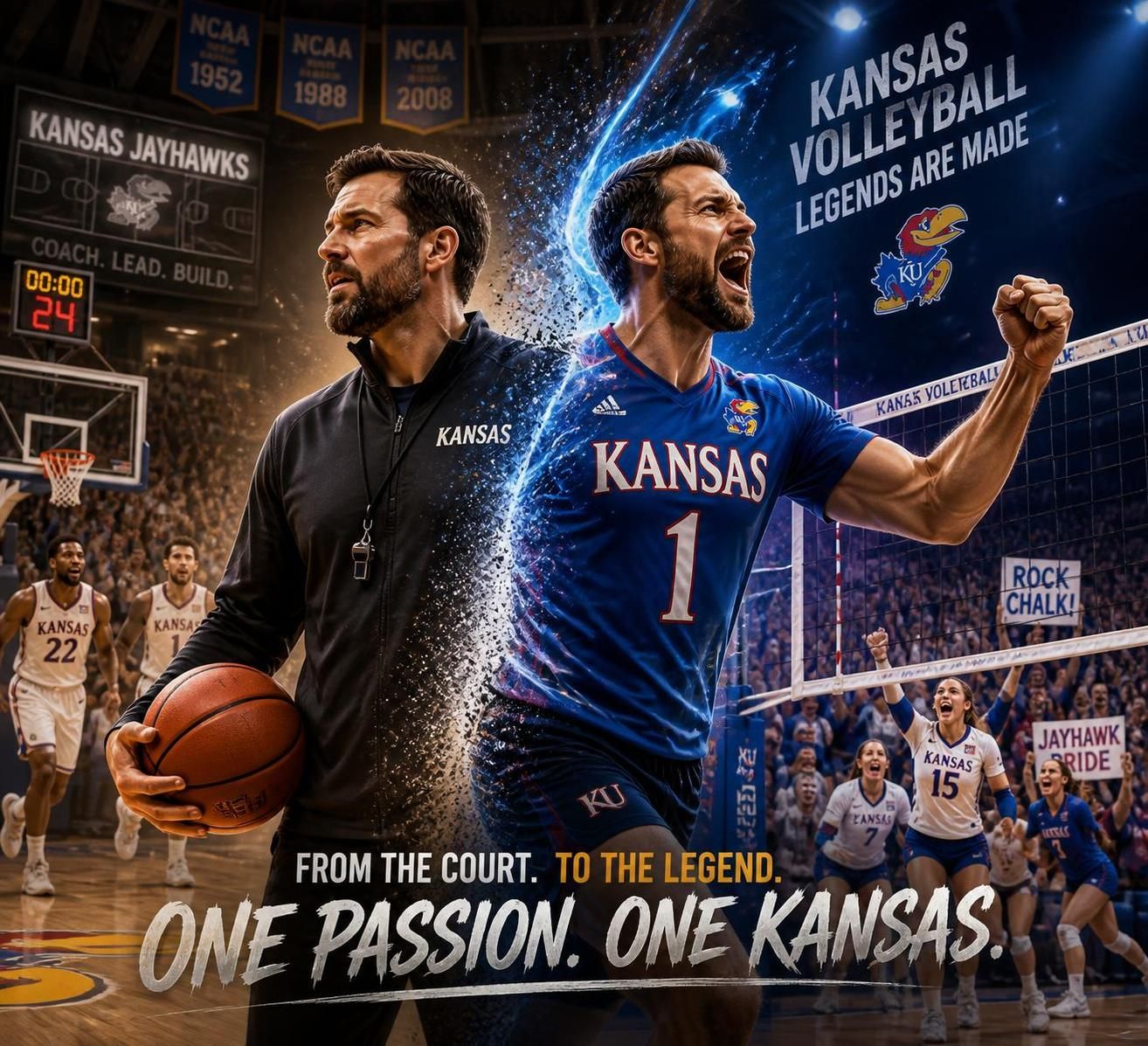 ontdek het inspirerende verhaal van hoe een basketbalcoach zijn passie en vaardigheden omzette en uitgroeide tot een legendarische volleybalcoach in kansas.