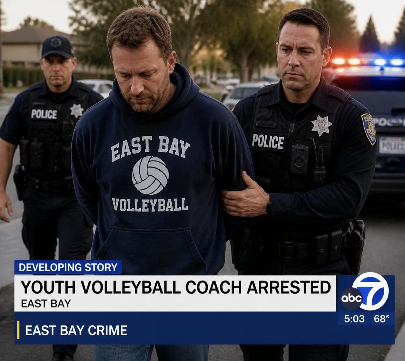 jeugdvolleybalcoach in east bay gearresteerd op verdenking van bezit van kinderpornografisch materiaal. lees meer over de zaak en de lopende onderzoeken.