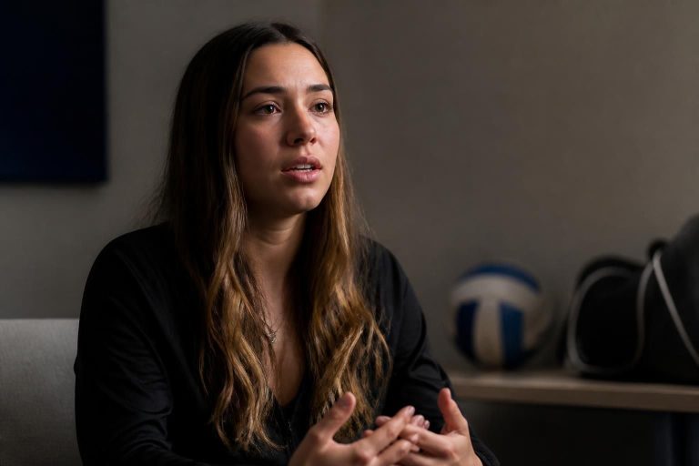 slachtoffer van vermeende aanval door sjsu volleybalcoach praat voor het eerst openlijk over de gebeurtenis en deelt zijn verhaal.