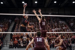 het londense volleybalteam neemt het op tegen flour bluff in een spannende niet-districtwedstrijd vol actie en sportiviteit.