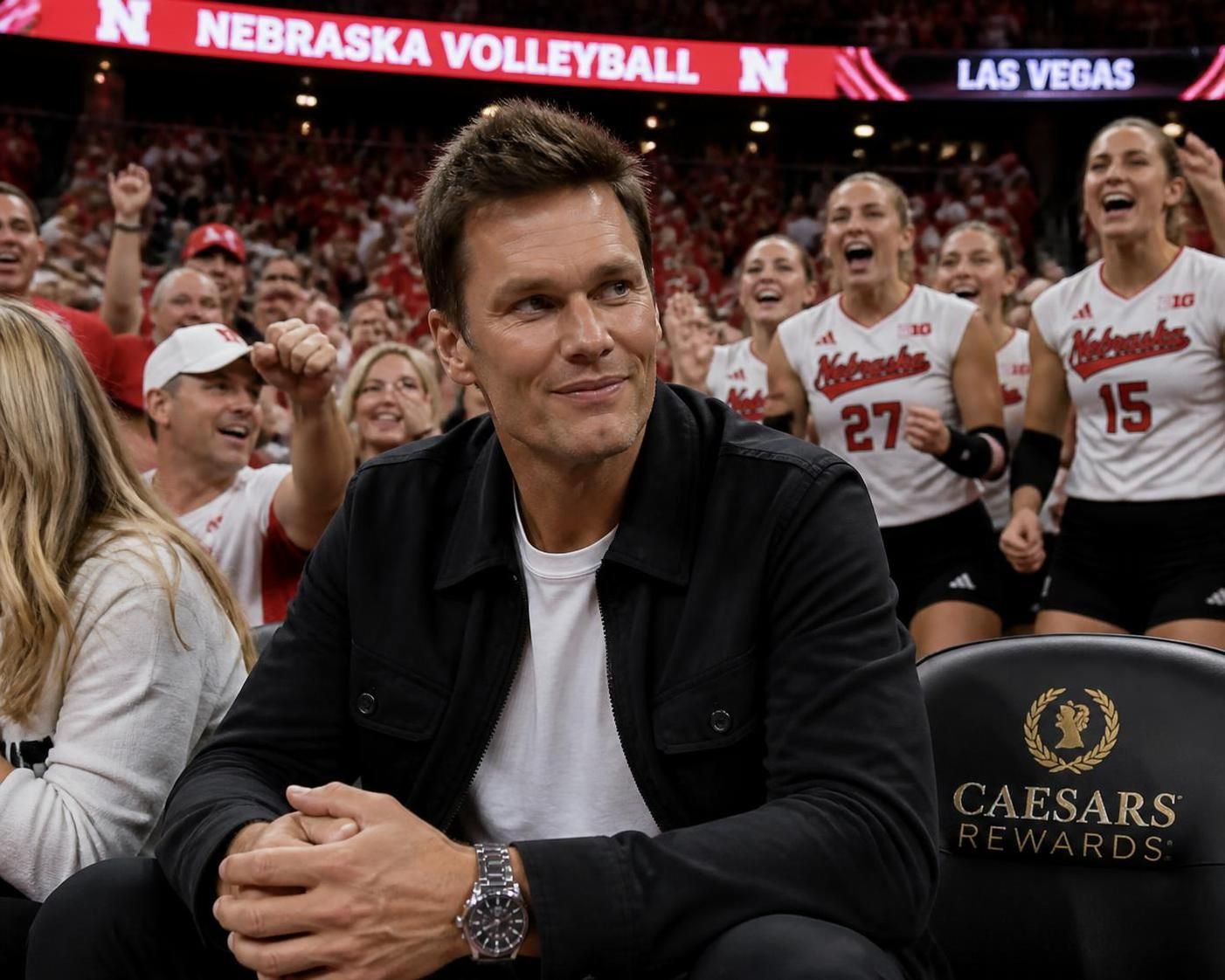 ontdek hoe sociale media reageren op tom brady's bezoek aan het nebraska volleybalteam en lees de laatste reacties en trends.