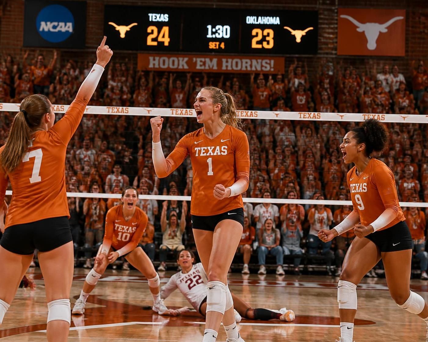 texas volleybal verwelkomt verrassend een voormalige elite speler terug in het team, versterkt met ervaring en talent voor het nieuwe seizoen.
