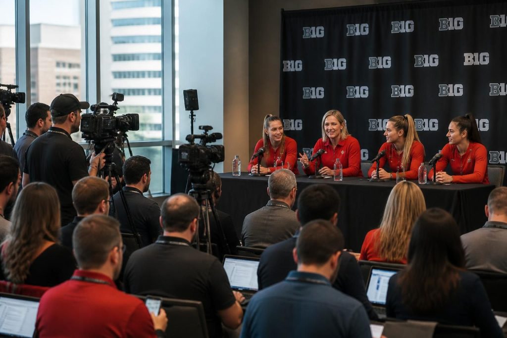 ontdek wat nebraska te vertellen had tijdens de big ten volleybal media dagen, met exclusieve inzichten en hoogtepunten van het evenement.