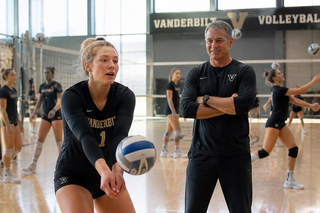 ontdek hoe hailee mack van vanderbilt volleyball inspiratie vond in haar vader chris en andere spelers die haar passie en vastberadenheid vormden.