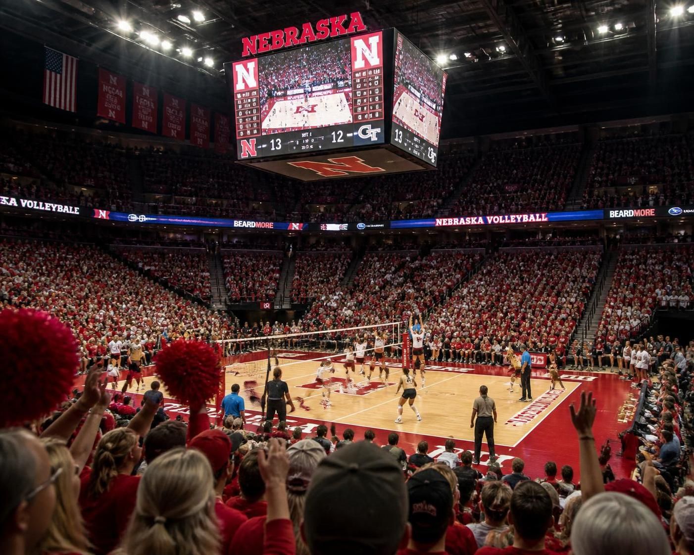 ontdek hoe je de volleybalwedstrijd tussen nebraska en georgia tech kunt bekijken, inclusief het tijdstip en de juiste televisiezender.