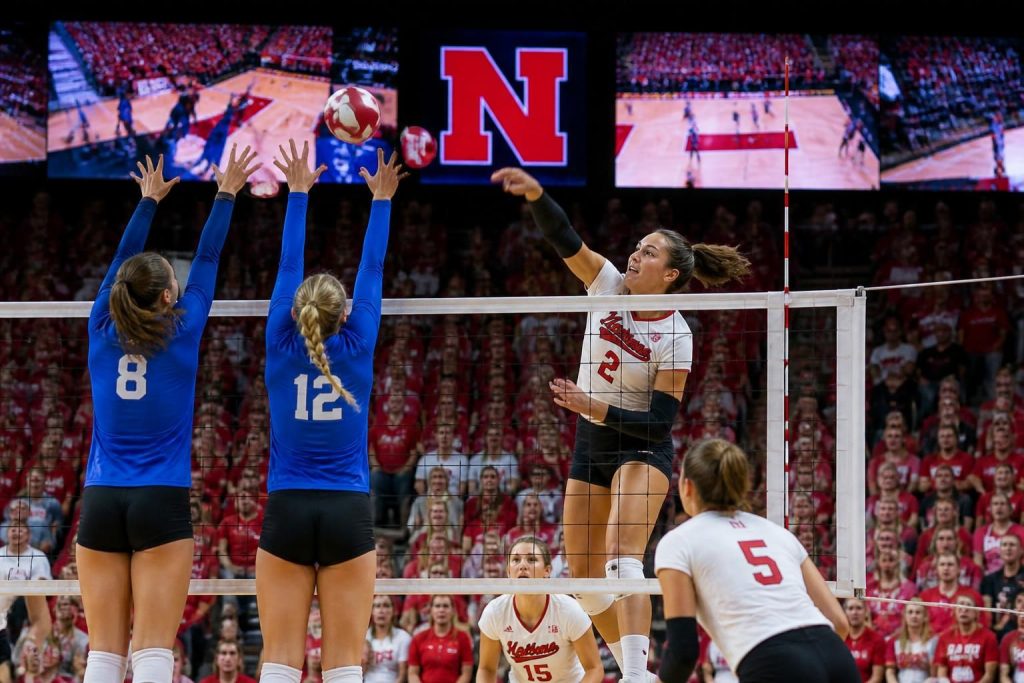 ontdek op welke zender je vandaag nebraska volleybal live kunt volgen, inclusief live stream, aanvangstijd en tv-schema. mis geen moment van de wedstrijd!