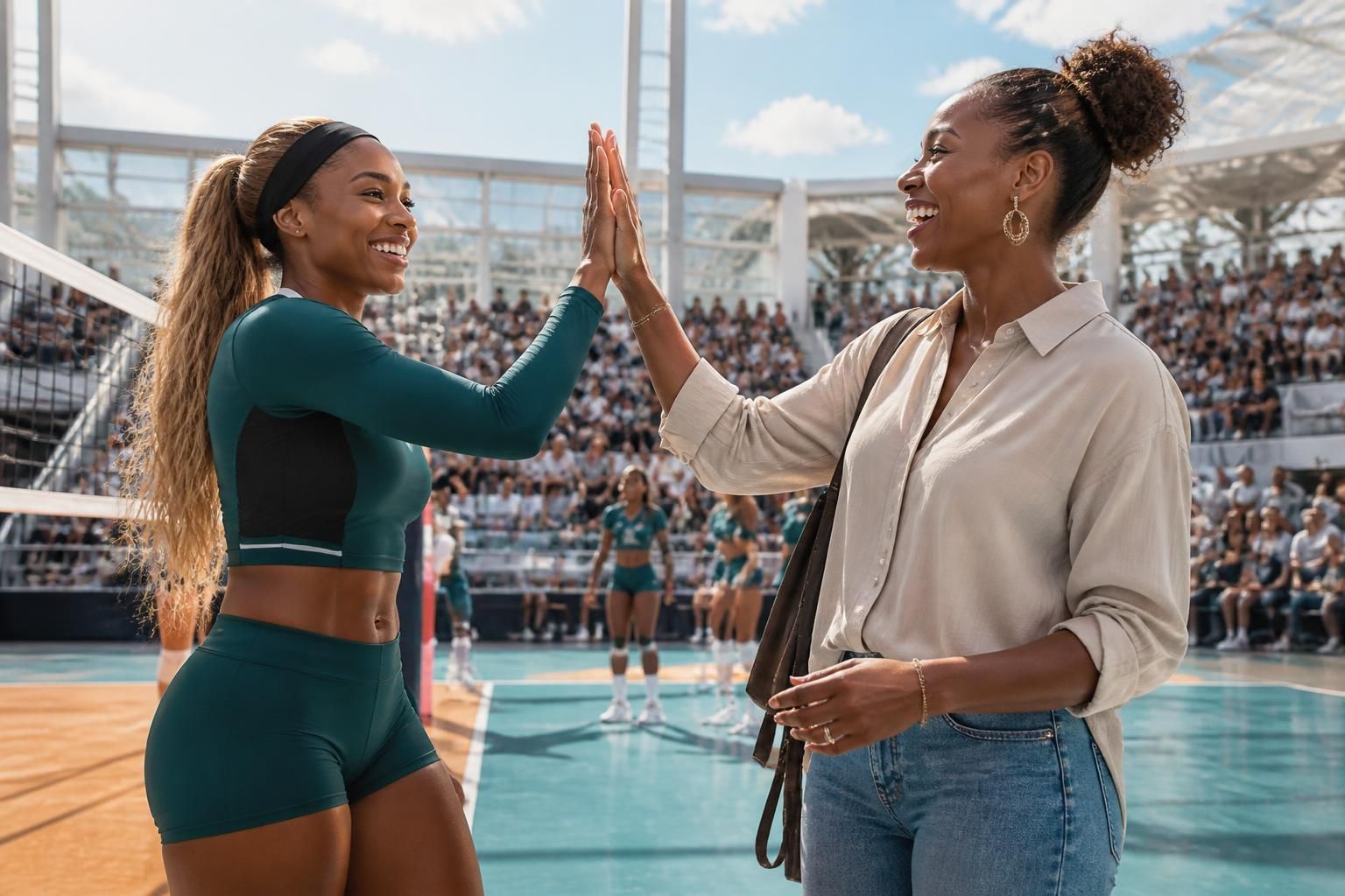 savannah james voegt zich bij issa rae als investeerder in het league one volleybalteam, wat nieuwe kansen en groei in de sport bevordert.