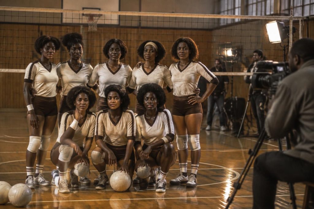 ontdek het verhaal van het historische, volledig zwarte volleybalteam in een nieuwe documentaire op het oprah winfrey network.